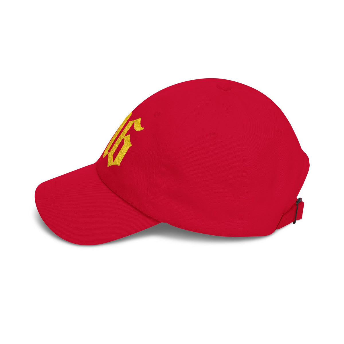 NOVA 316 Embroidered Dad Cap | Gold Gothic Logo Hat