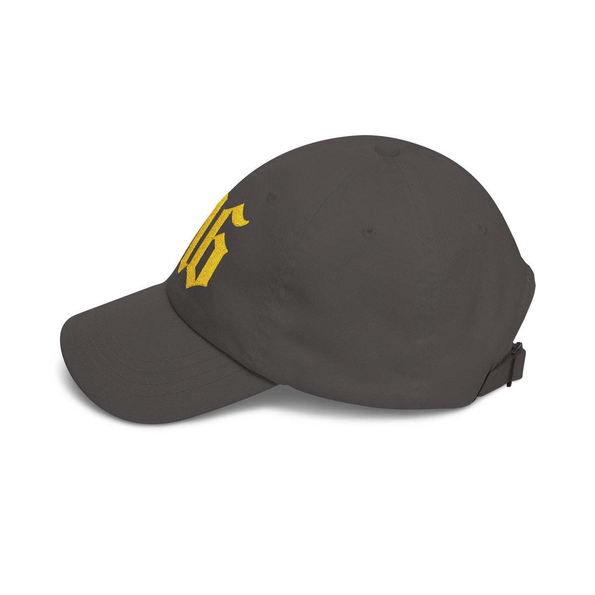 NOVA 316 Embroidered Dad Cap | Gold Gothic Logo Hat