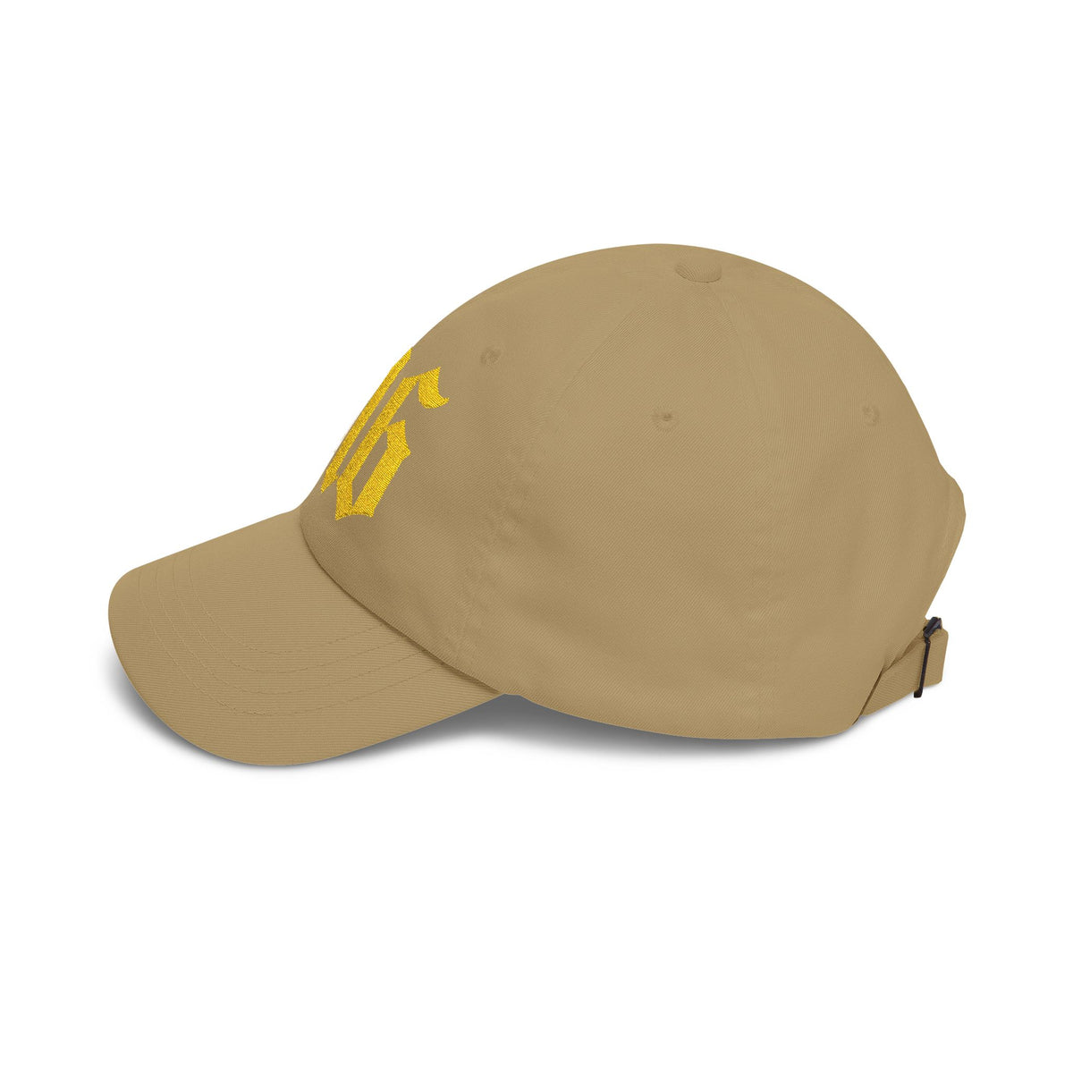 NOVA 316 Embroidered Dad Cap | Gold Gothic Logo Hat