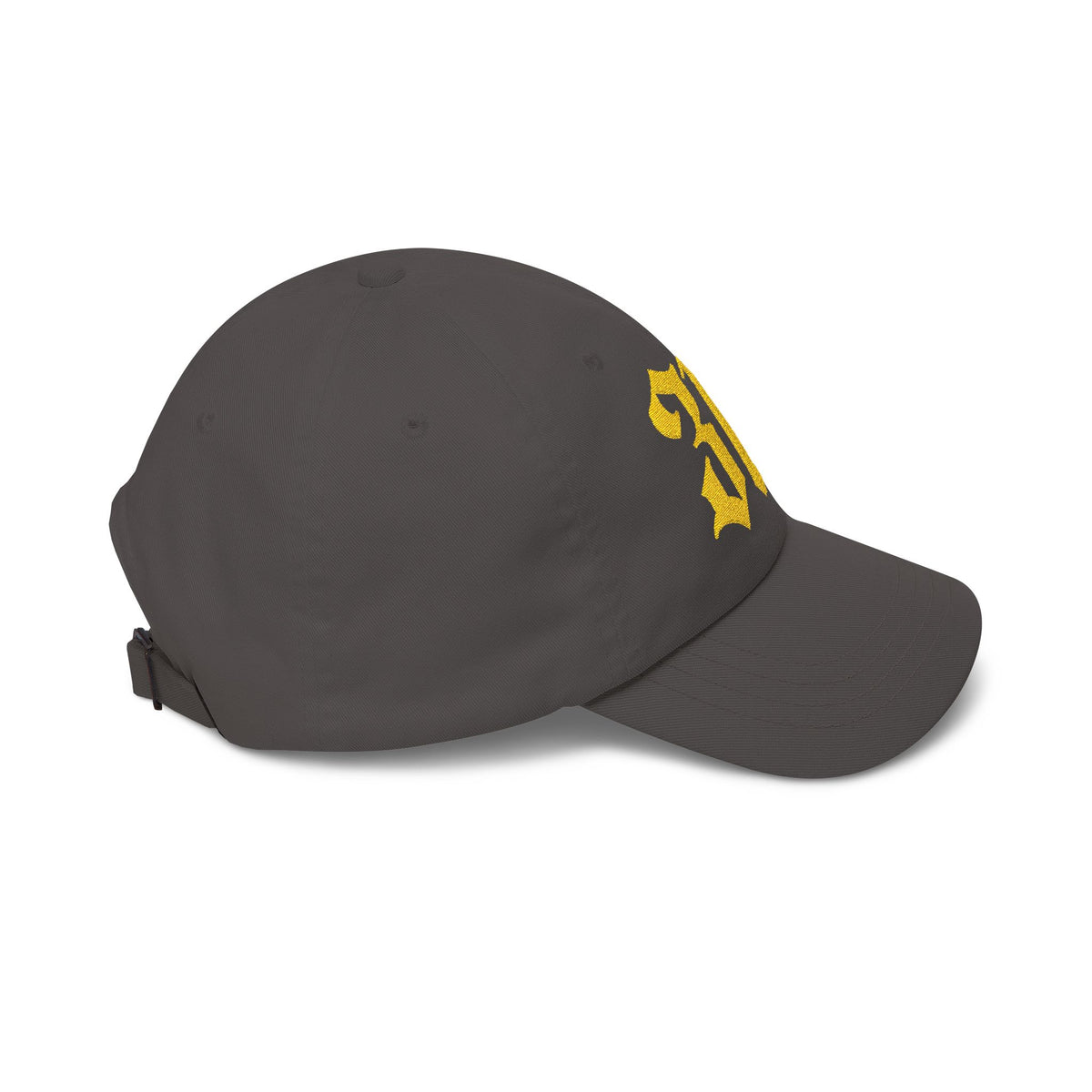 NOVA 316 Embroidered Dad Cap | Gold Gothic Logo Hat