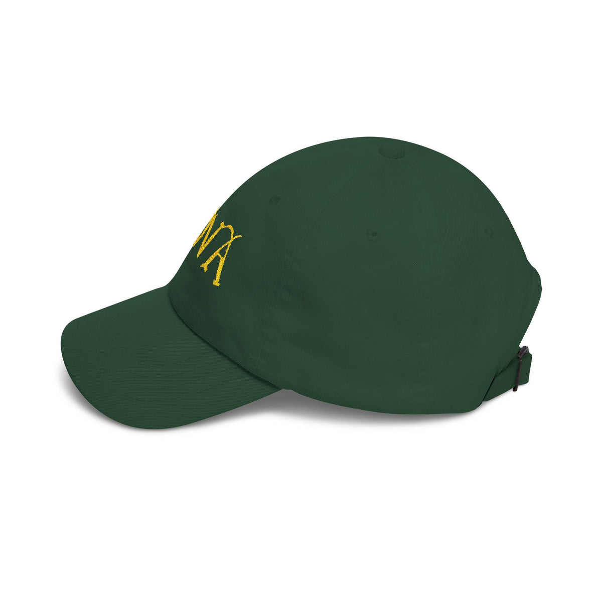 NOVA Embroidered Dad Cap | Gold Blackletter Wordmark Hat