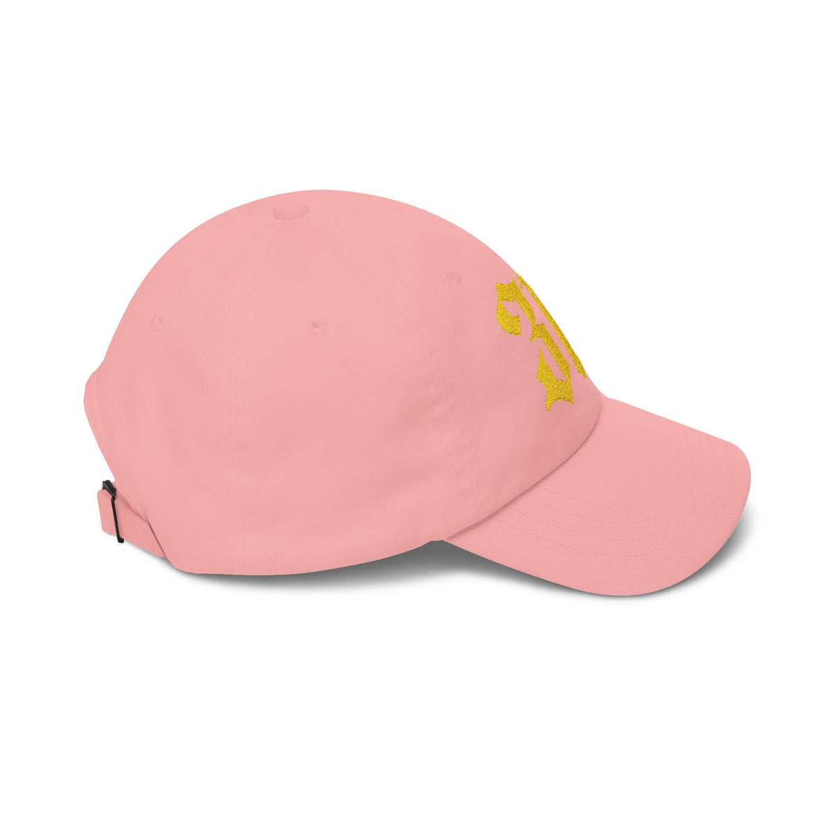 NOVA 316 Embroidered Dad Cap | Gold Gothic Logo Hat