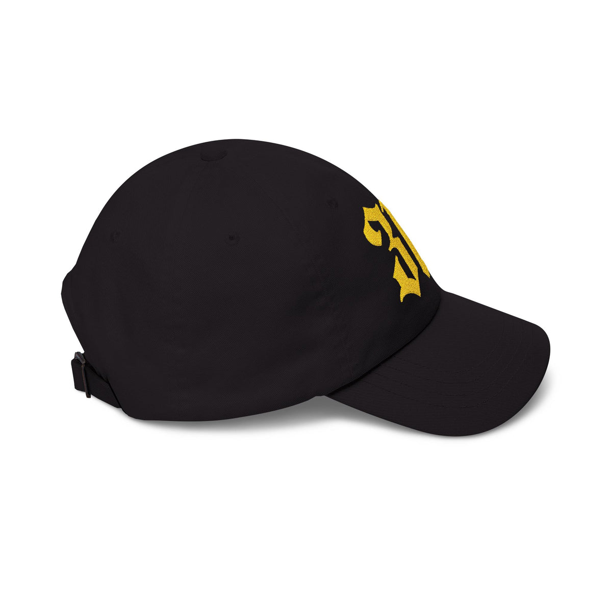 NOVA 316 Embroidered Dad Cap | Gold Gothic Logo Hat