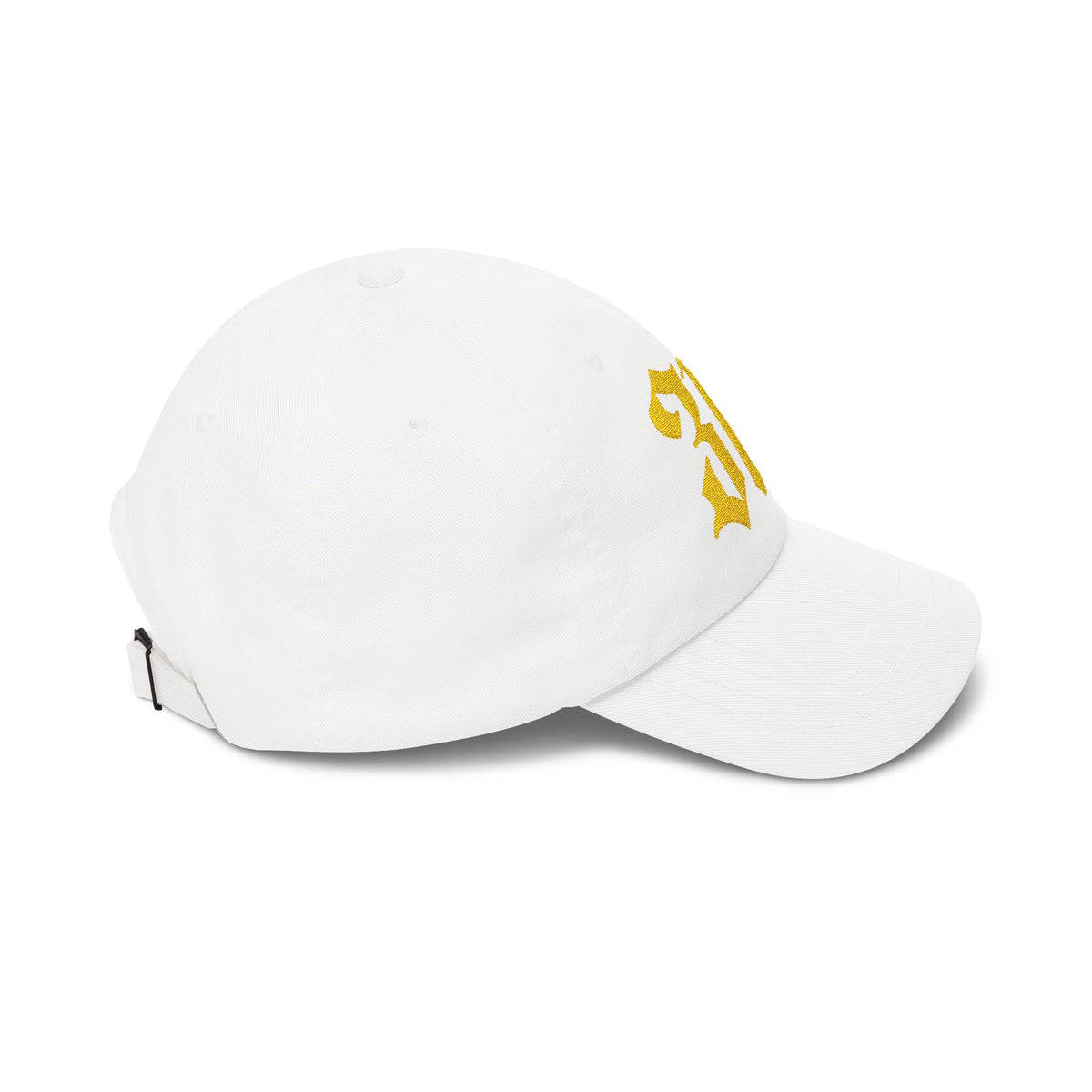NOVA 316 Embroidered Dad Cap | Gold Gothic Logo Hat