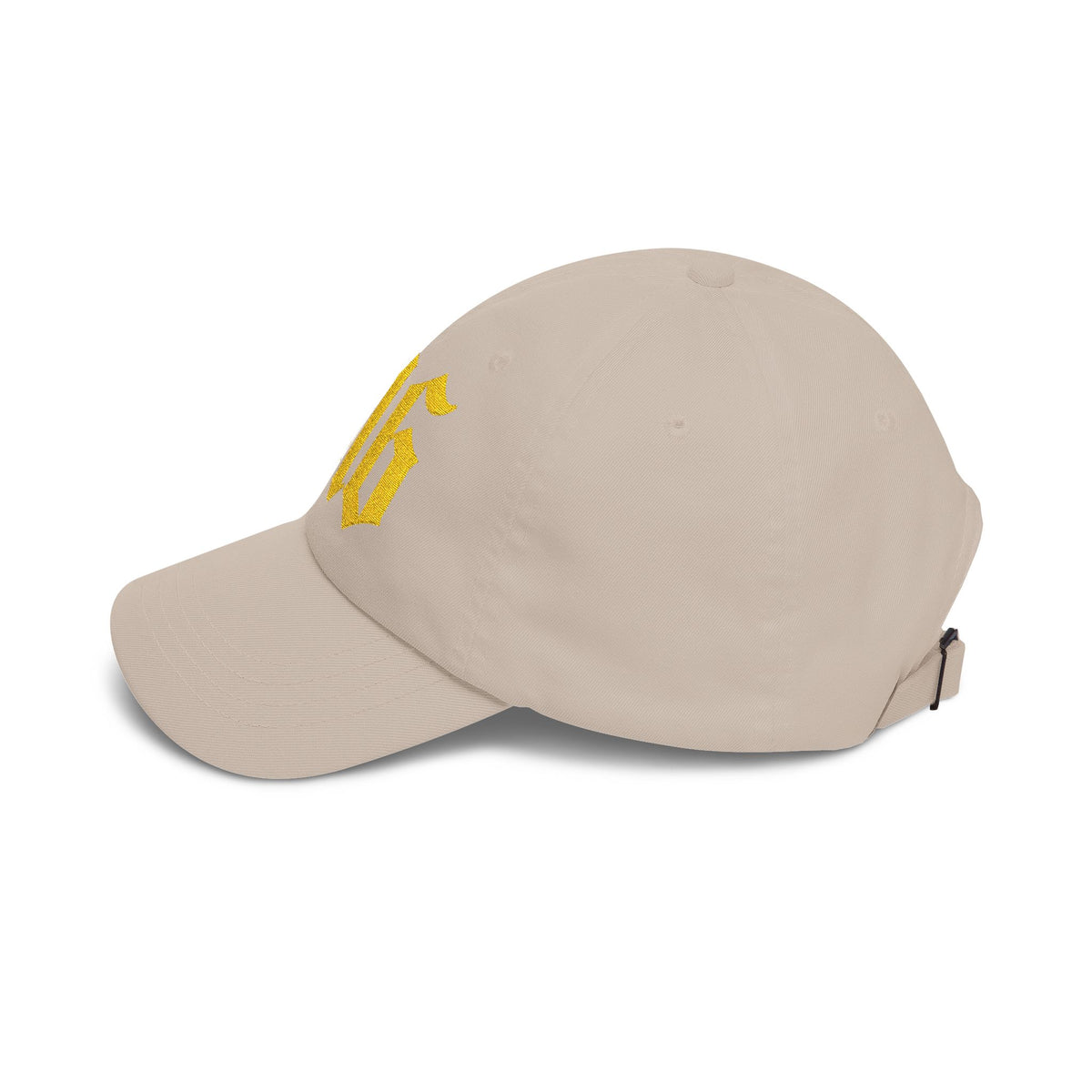 NOVA 316 Embroidered Dad Cap | Gold Gothic Logo Hat