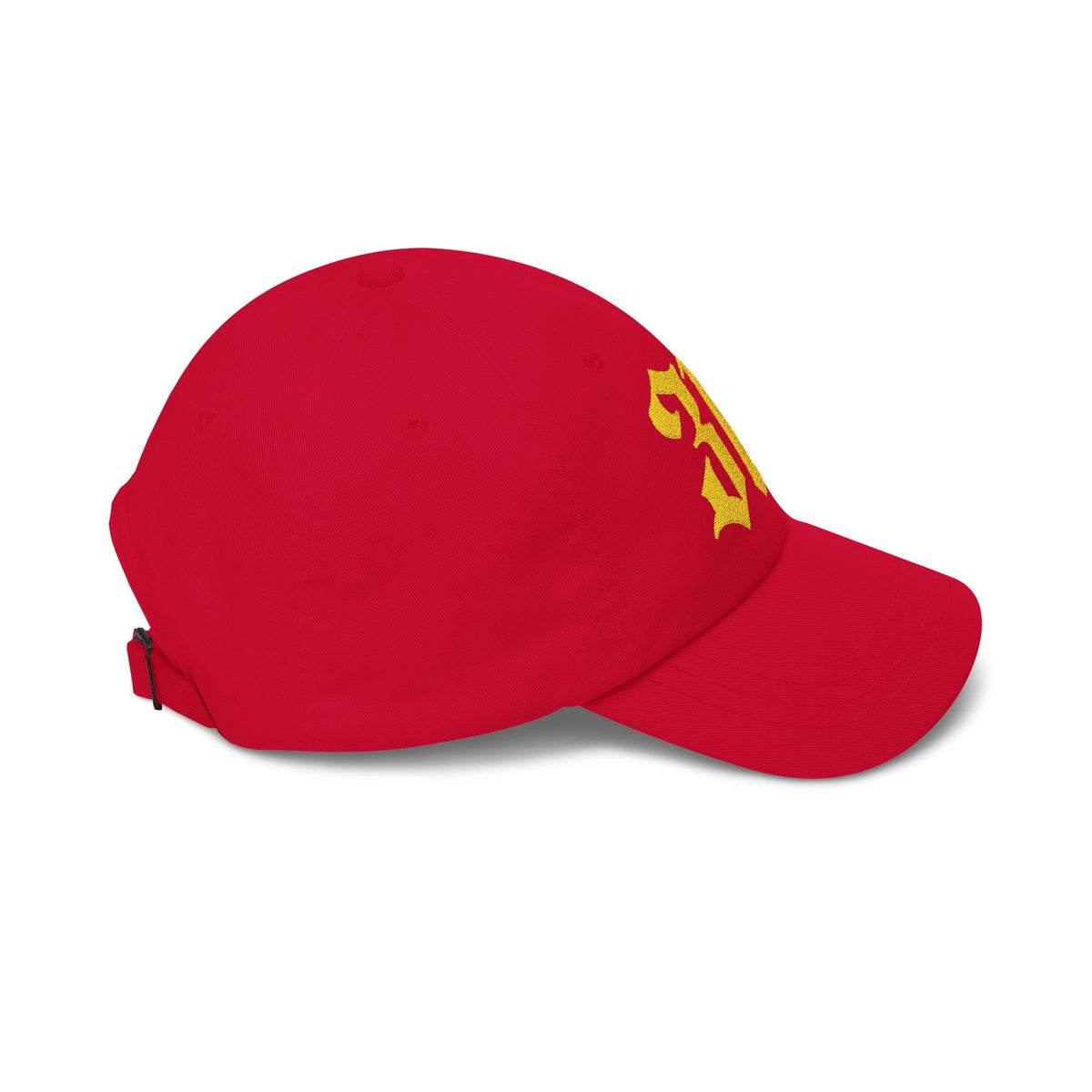 NOVA 316 Embroidered Dad Cap | Gold Gothic Logo Hat