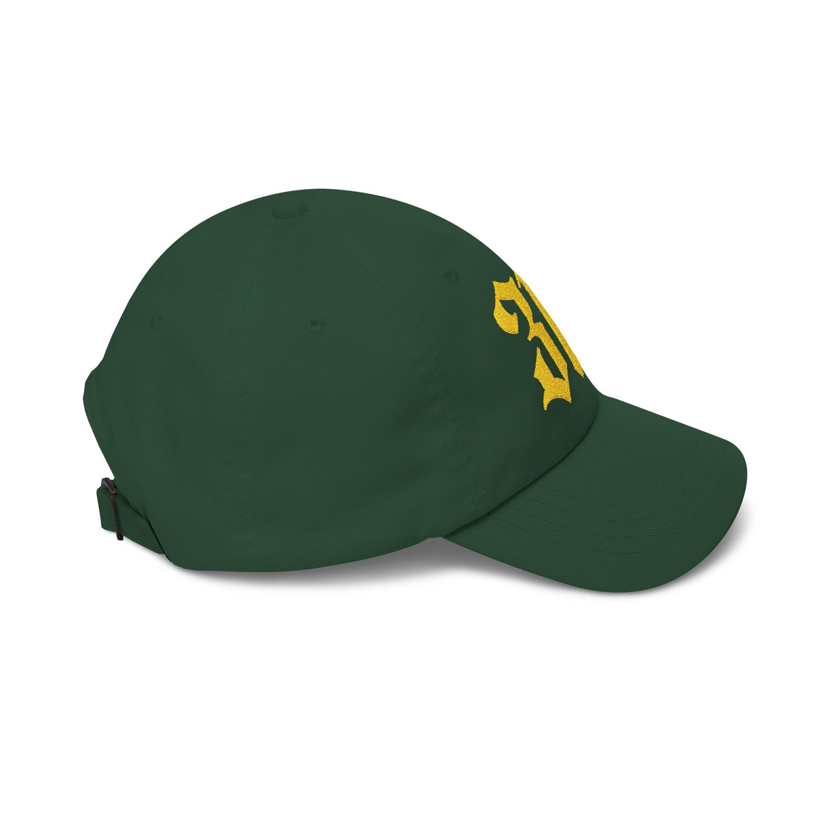 NOVA 316 Embroidered Dad Cap | Gold Gothic Logo Hat