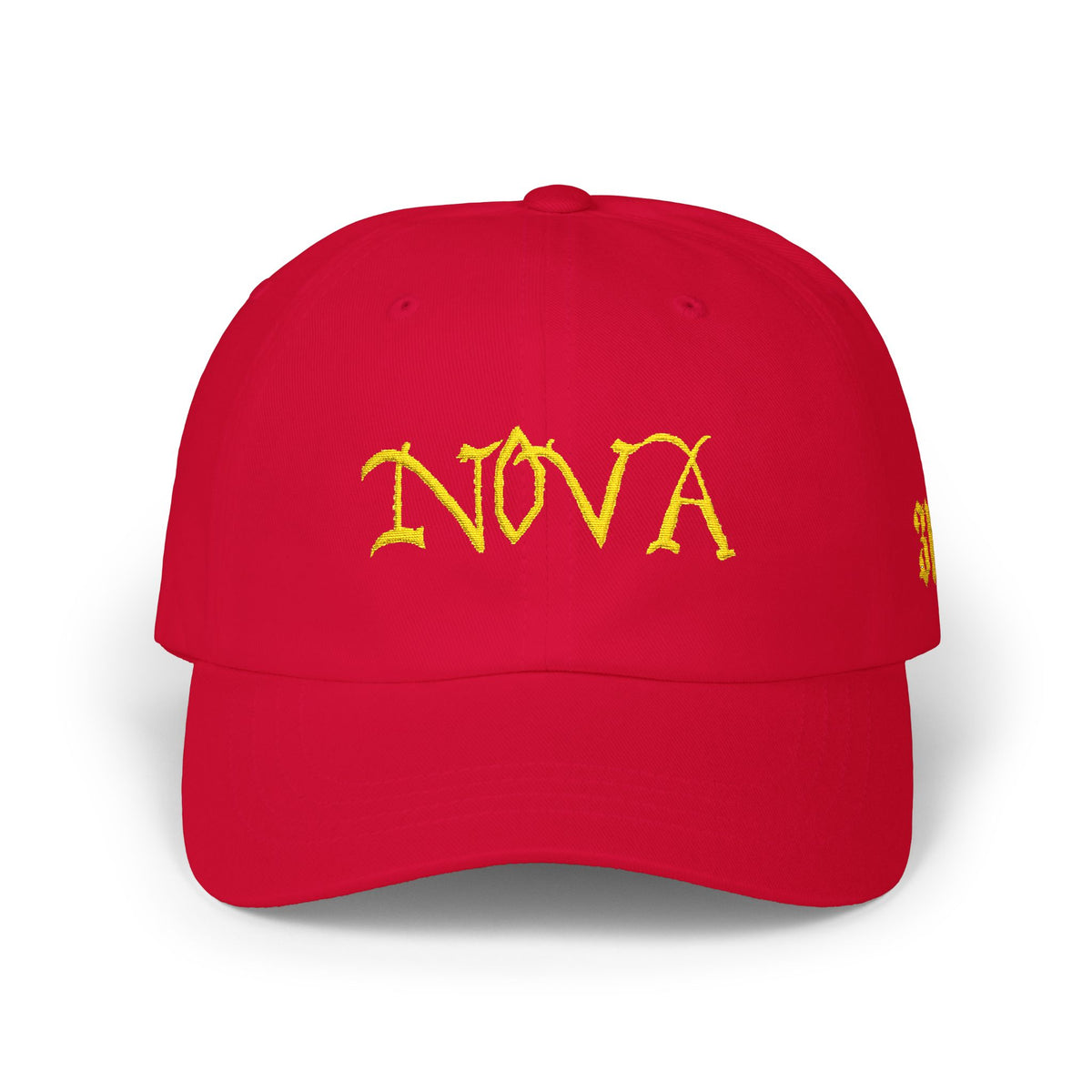 NOVA 316 Embroidered Dad Cap | Gold NOVA Front + 316 Side