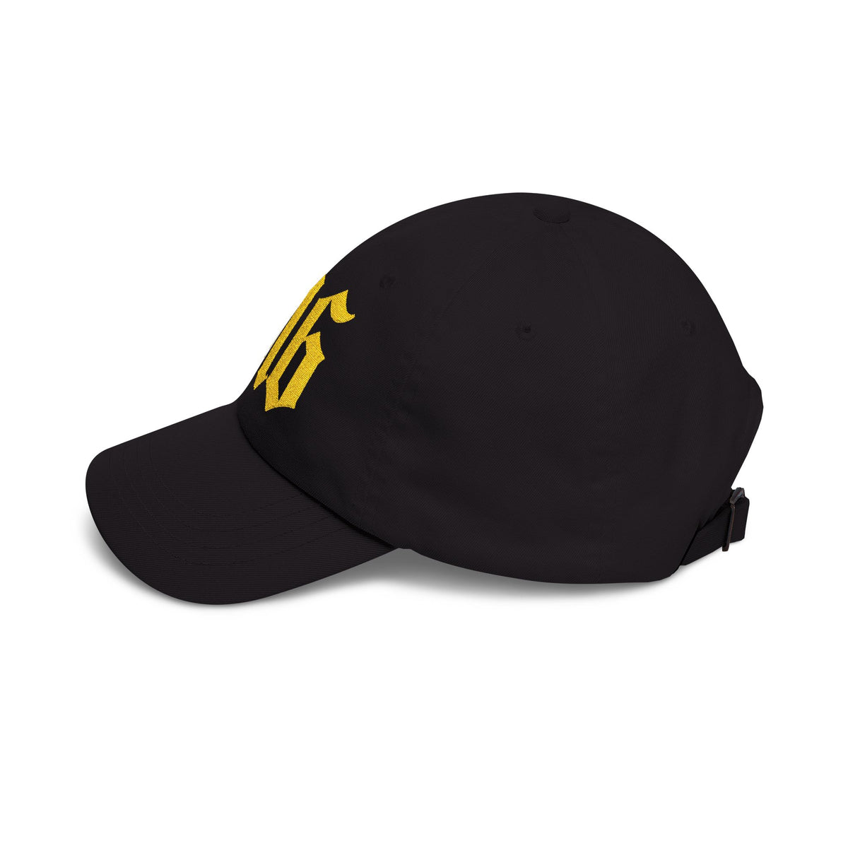 NOVA 316 Embroidered Dad Cap | Gold Gothic Logo Hat