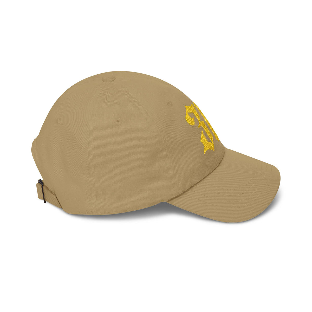 NOVA 316 Embroidered Dad Cap | Gold Gothic Logo Hat