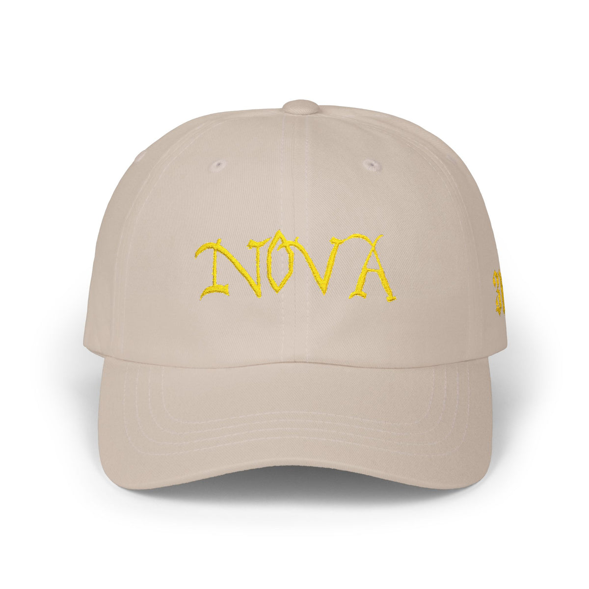 NOVA 316 Embroidered Dad Cap | Gold NOVA Front + 316 Side
