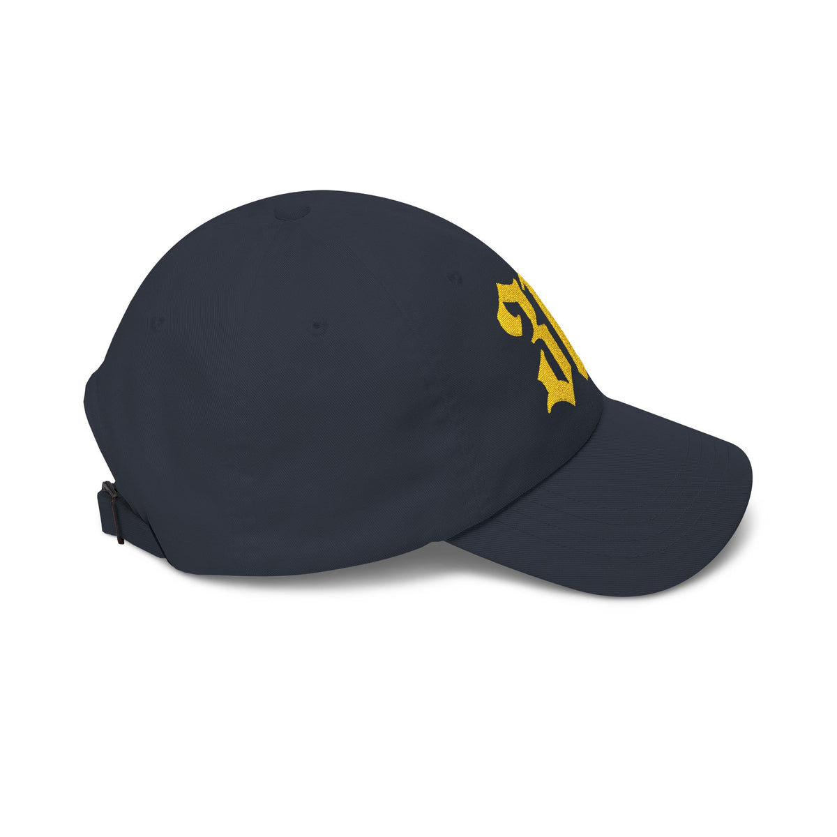 NOVA 316 Embroidered Dad Cap | Gold Gothic Logo Hat