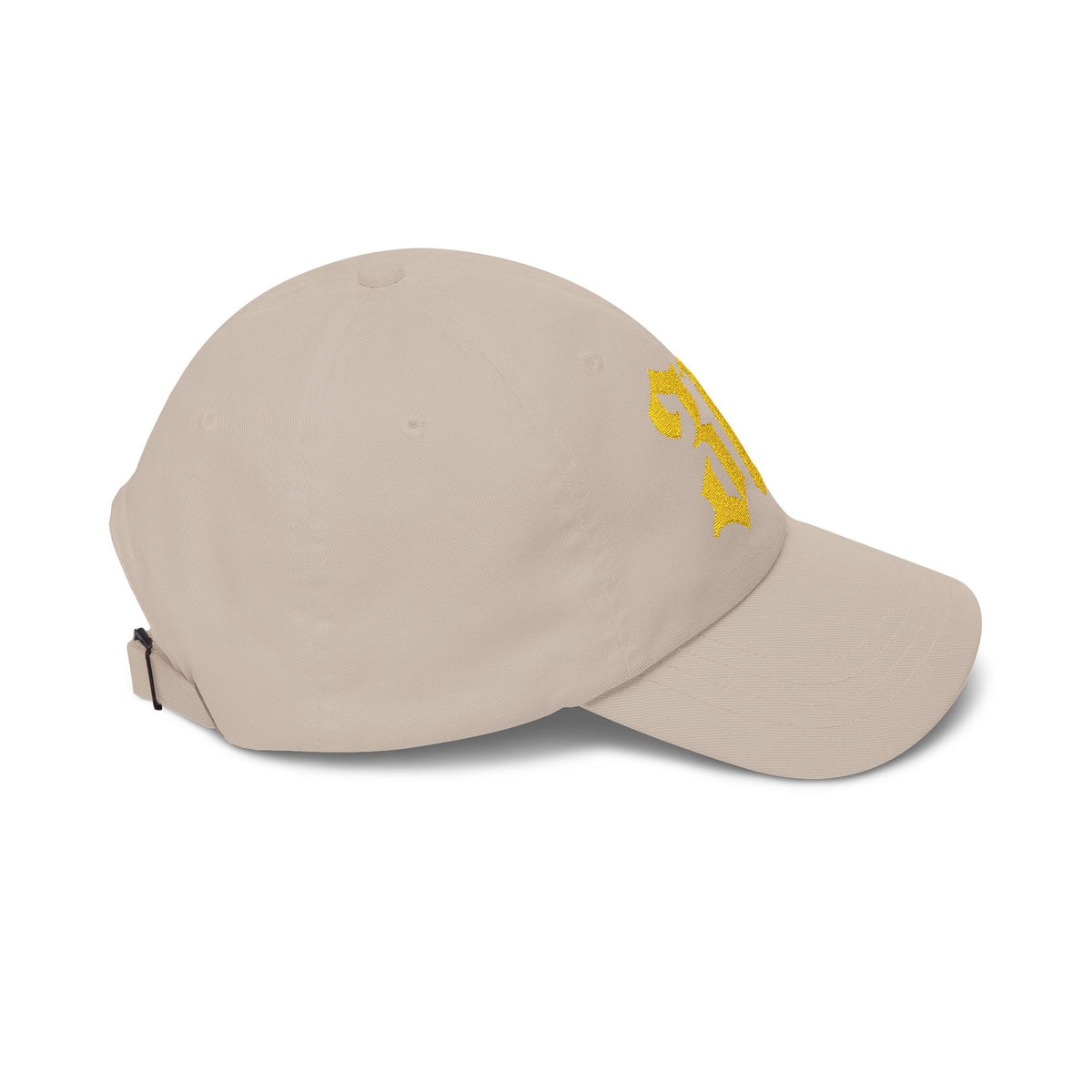 NOVA 316 Embroidered Dad Cap | Gold Gothic Logo Hat